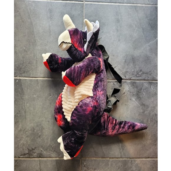 Kids Dinosaur Plush Backpack, 18" - Picture 8 of 13